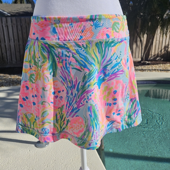 NWOT Lilly Pulitzer Madison Skort Size S Tropical Tennis Colorful - Picture 2 of 6